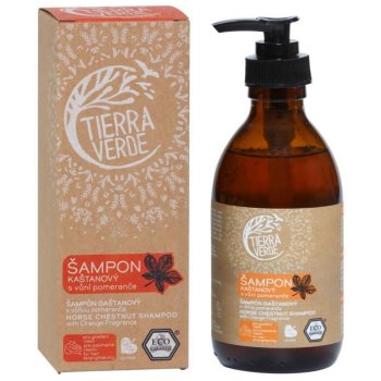 Tierra Verde Kaštanový šampon s pomerančem 230 ml