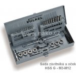 VÖLKEL 49501 kazeta M3-M12 závitníky + očka HSS G (M1-II) – Hledejceny.cz