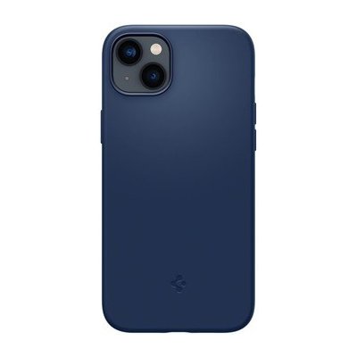 Spigen Silicone Fit MagSafe, navy blue - iPhone 14 Plus (ACS04921)