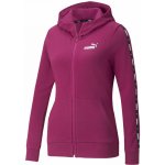 Puma dámská mikina Power Tape Full-Zip hoodie TR růžová – Zboží Mobilmania