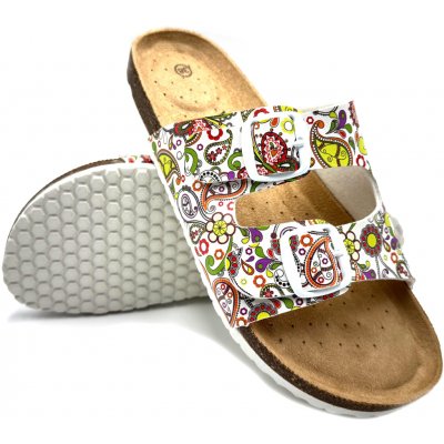 Dámské biopantofle VZOR bílá/zelená – Hledejceny.cz