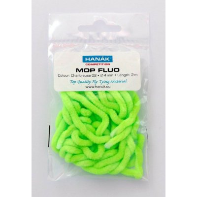 Hanák Competition Speciální syntetická šenylka MOP Chenille 2 mm fluo chartreuse – Hledejceny.cz