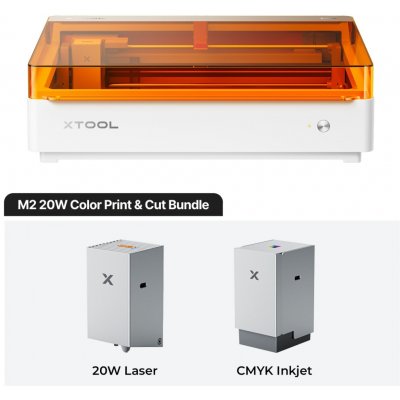 xTool M2 Color print + Cut Bundle 20W – Hledejceny.cz
