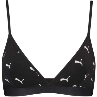 Puma WOMEN CAT LOGO TRIANGLE 1P černá – Zboží Mobilmania