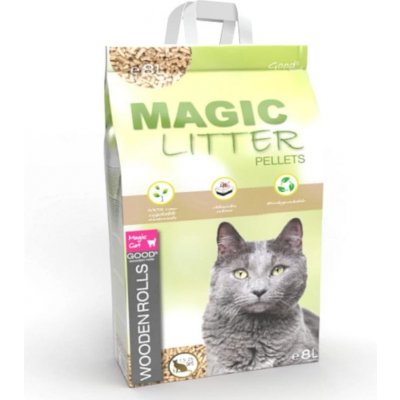 Magic Cat Magic Litter Wooden Rolls 8 l