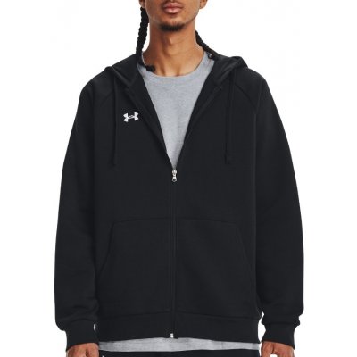 Under Armour UA Rival Fleece FZ Hoodie-BLK černá – Zboží Mobilmania