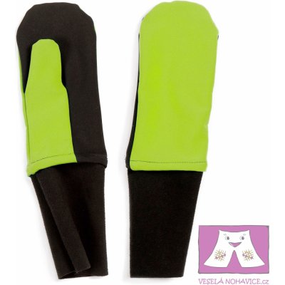 Softshellové rukavice zelené – Zboží Mobilmania