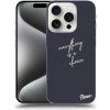 Pouzdro a kryt na mobilní telefon Apple Picasee Ultimate Case pro Apple iPhone 16 Pro - Everything is a choice