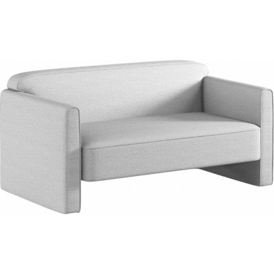 Micadoni Světle šedá dvoumístná pohovka Abby 140 cm – Zbozi.Blesk.cz