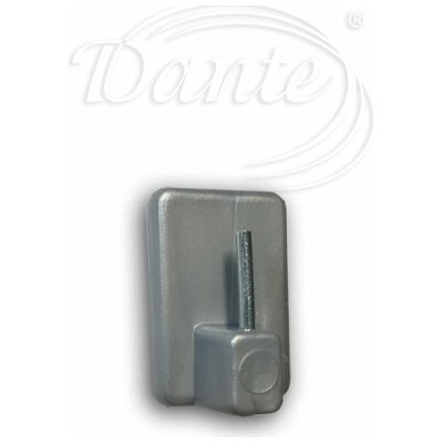 Držák vitrážky šedý - samolepící - 1,5 x 2,5 cm – Hledejceny.cz