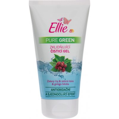 Ellie Pure Green Zklidňující čisticí gel 150 ml – Zboží Mobilmania