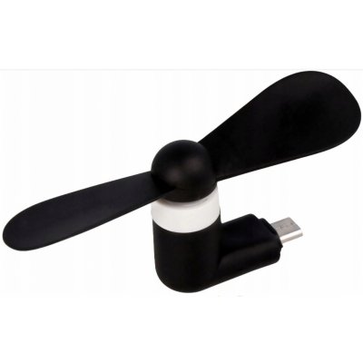 ISO 5770 Mini větráček microUSB černá – Hledejceny.cz