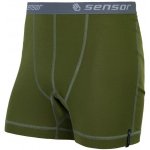 Sensor MERINO DF pánské trenky safari green – Zbozi.Blesk.cz