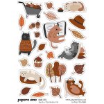 PAPERO AMO ♥ Samolepky - BABÍ LÉTO / Kočky – Zboží Živě