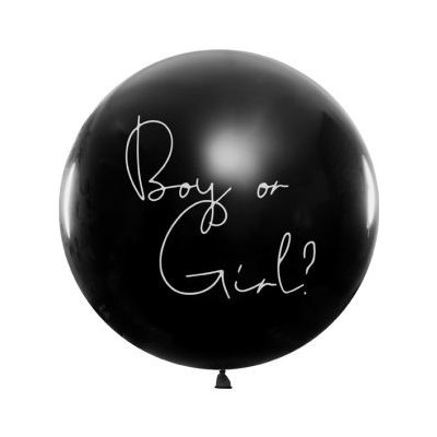 Balón Gender Reveal konfety ružové Dievča 1m – Zboží Dáma