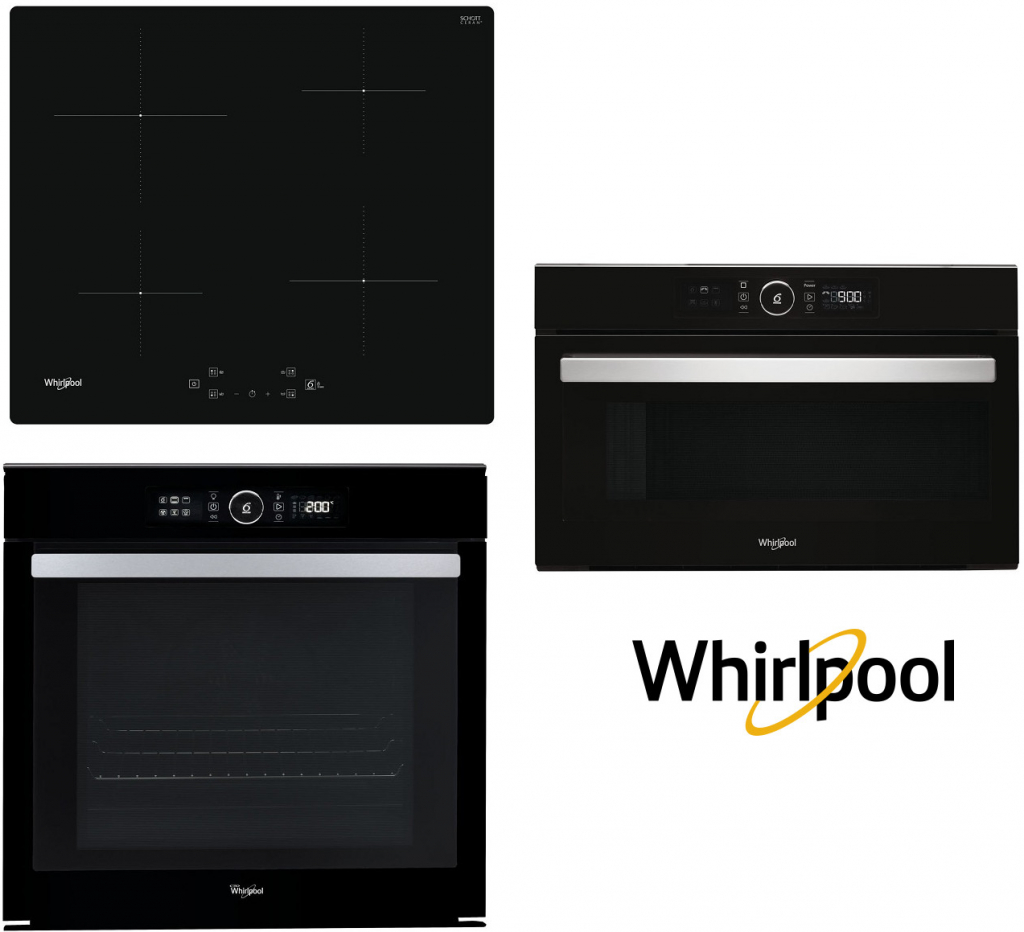 Set Whirlpool AKZM 8480 NB + AMW 730 NB + WS Q7360 NE