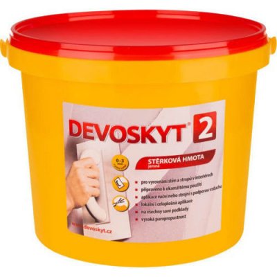 Devoskyt hrubost 2 stěrková hmota do interiéru 5 kg – Zbozi.Blesk.cz