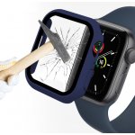ENKAY Obal s tvrzeným sklem pro Apple Watch 9 / 8 / 7 41mm modrý 35915 – Zboží Živě