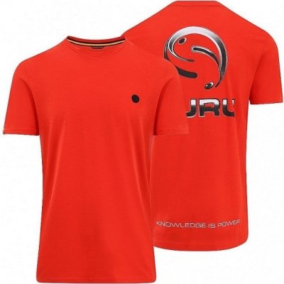 Guru tričko Semi Logo Tee red