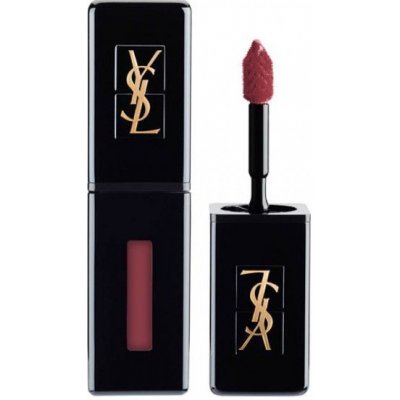 Yves Saint Laurent Vernis À Lèvres Vinyl Cream lesk na rty s krémovou texturou 407 Carmin Sesssion 5,5 ml – Zbozi.Blesk.cz