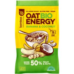 Bombus oat bio energy ovesné vločky Banana & Coconut 65 g