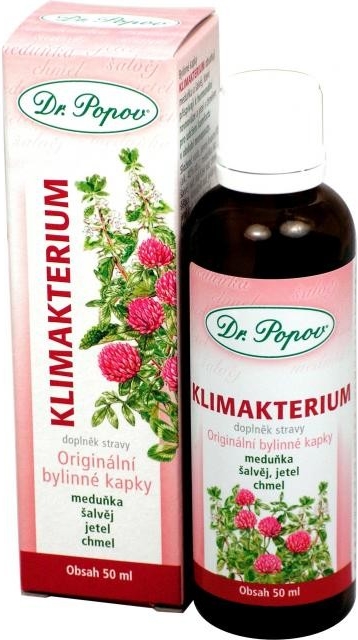 Dr.Popov Klimakterium bylinné kapky 50 ml