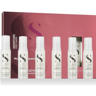 Alfaparf Milano Semi Di Lino Moisture Nutritive Essential Oil 6 x 13 ml – Hledejceny.cz