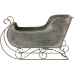 Zinkové antik kovové sáně Dreaming Christmas - 26*10*16 cm - Chic Antique – Hledejceny.cz