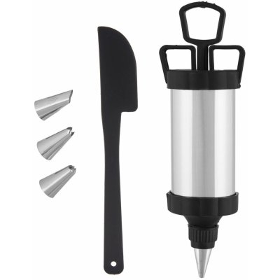 Kinvara Plnička krémů se 4 koncovkámi šedá – Zboží Dáma