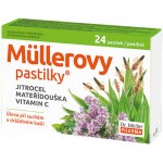 Dr. Müller Müllerovy pastilky s jitrocelem a mateříd. 24 pastilek – Hledejceny.cz