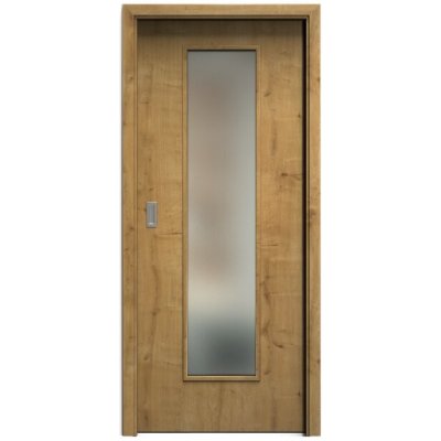 Sapeli Elegant Komfort M55 posuvné dub sukatý 80 x 197 cm Satináto bílé – Hledejceny.cz