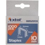 Extol Premium (8852203) balení 1000ks, 10mm, 10,6x0,52x1,2mm – Zboží Mobilmania