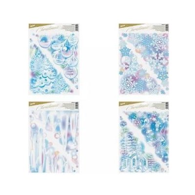 MFP Paper 8886000 okenní fólie vánoce glitr VA020 30x42cm – Hledejceny.cz