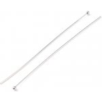 Ketlovací nýt s kuličkou 50 mm platinový – Zboží Dáma