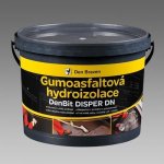 Den Braven Gumoasfaltová hydroizolace DenBit DISPER DN, kbelík 5 kg, černá – Hledejceny.cz