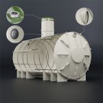 Sineko Akumulační nádrž Nautilus 12 m³ Extreme line – HobbyKompas.cz