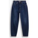 Levi's High Loose Taper dámské Jeans modré – Zboží Mobilmania