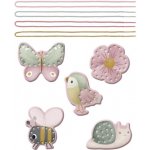 Little Dutch Šněrovací karty Květiny a motýli – Zboží Mobilmania