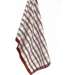 Sleep-well TRADIČNÍ KÁRO 50 x 70 cm BORDÓ 3 ks – Zboží Dáma