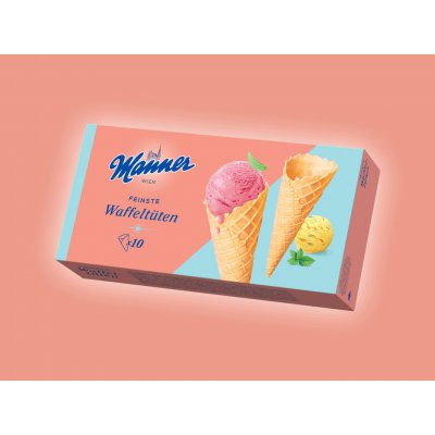 Manner zmrzlinové kornouty 125 g – Zboží Mobilmania