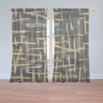 Záclony Zlaté malování: 2 ks - 150x250 cm - Sablio – Hledejceny.cz