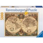 Ravensburger Historická mapa r.1630 5000 dílků – Zboží Mobilmania