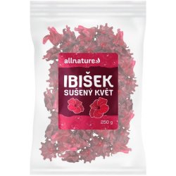 Allnature Ibišek sušený květ 250 g