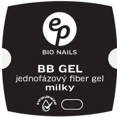 BIO nails BB Fiber MILKY jednofázový hypoalergenní gel 30 ml