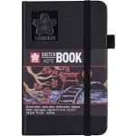 Sakura Sketch & Note Book Black Paper 9 x 14 cm 140 g – Sleviste.cz