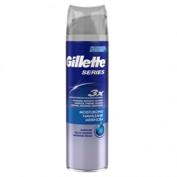 Gillette Series Moisturizing gel na holení 200 ml