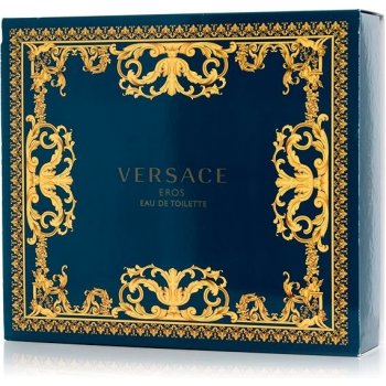 Versace Eros pour Homme EDT 100 ml + sprchový gel 150 ml + EDT 10 ml dárková sada