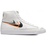 Nike Blazer Mid 77 white/bright mandarin/medium ash/black