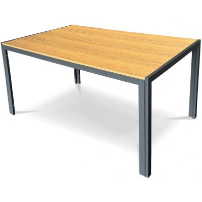Autronic Zahradní stůl AZT-S1215 Oak – Zboží Mobilmania