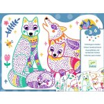 Djeco Kouzelné omalovánky pro nejmenší Vlčí rodinka – Hledejceny.cz